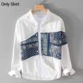 Long Sleeve Cotton Shirt For Men.