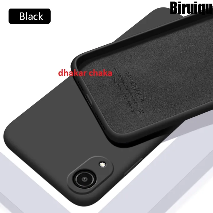 For Samsung Galaxy A03 Core Case Macaron Color Liquid Silicone Shockproof Soft Case For Samsung Galaxy A03 Core Back Cover