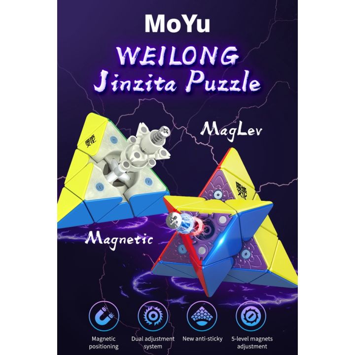 MoYu%20Weilong%20Pyramid%20Maglev%203x3%20Cubing%20Speed%20Magic%20Puzzle%20Strickerless%20weilong%20Magnetic%20Pyraminx%20Cube%20Intelligence%20Toys%20-%20Image%207
