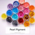10g 48 Color Pearl Pigment Pearlescent Mica Powder Epoxy Resin Dye Jewelry Making. 