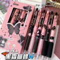 Yatniee 6pcs Kawaii Pen Set Butterfly Series Cute Gel Pen ST Nib Japanese Kawaii Stationery School Supplies Aesthetic Pens. 