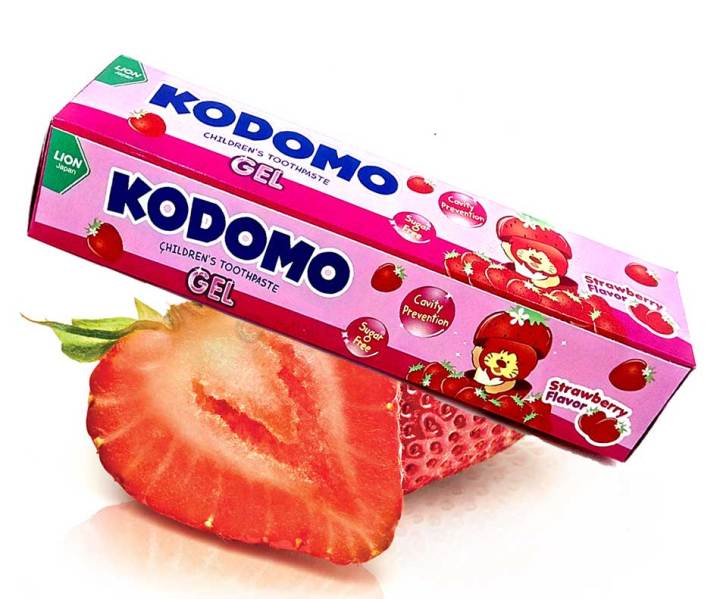 Kodomo_Baby Tooth paste Strawberry Gel 40gm