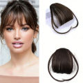 Bangs Hair Clip Wispy Accessories For Women Bang Clip on Hair Synthetic Wig Fringe Front Flat Bang Straight Hair Extensions.