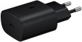 Samsung 25 Watt Super fast charger with C to C cable - Black.