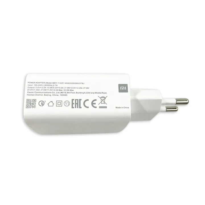 Xiaomi%2033W%20Eu%20Turbo%20Fast%20Charger%20Qc4.0%20Adapter%20100Cm%205A%20Type%20C%20Cable%20For%20Mi%2011%2010%209%2010T%20Pro%205G%209T%20Pro%20Redmi%20K30S%20Note9S%20-%20Charger%20-%20Image%202