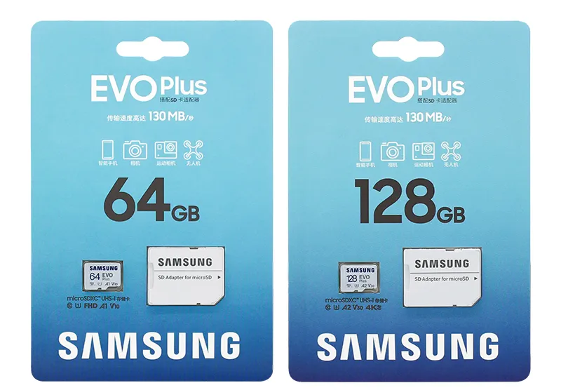 SAMSUNG EVO PLUS Memory Card 512GB 256GB High Speed 100 MB/S Micro