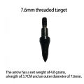 75 Grain Broadheads Arrowheads for Small Game Crossbows Compound Bows Arrows Tips Targeting Practicing Hunting. 