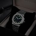 Men Luxury Stainless Steel Watch Calendar Date Quartz Wrist Watch Watches For Man Business Luminous Clock Relogio Masculino 2022.