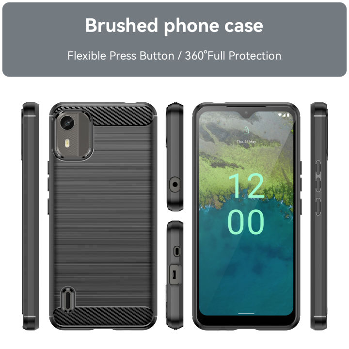 NOKIA%20C12%20Pro%20Carbon%20Fiber%20Black%20Color%20Premium%20and%20Camera%20Protection%20Soft%20Mobile%20Back%20Cover%20for%20Nokia%20C12%20Pro%20-%20Image%202