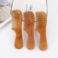 Wooden Hair Combs Handle Shape -1pcs.