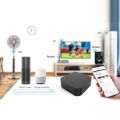 S06Pro Temperature And Humidity WiFi-IR Remote Controller Smart Wireless Universal Remote Monitoring Work With Alexa Google Home.