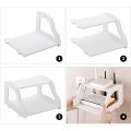 New High Quality PVC Tarpaulin Double Layer Wall Mounted Shelf Stand for Wifi Modem Router.