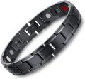 Healthy Magnetic Bracelet -Women Power Therapy Magnets Magnetite Bracelets -Bangles Men Health Care Jewelry Stainless. 