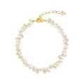 Adjustable pearl bracelet for women. 