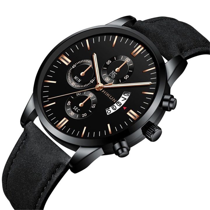 Sleek%20Minimalist%20Watch%20For%20Mens%20Fashion%20Leather%20Strap%20Dial%20Men's%20Analog%20Quartz%20Watch%20Gift%20Luxury%20Men%20Mechanical%20Wristwatches%20-%20Image%205