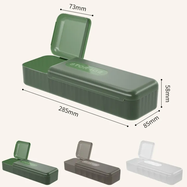 7%20Grids%20Data%20Cable%20Storage%20Box%20/%20Dustproof%20Visible%20Charger%20Organizer%20/%20With%20Double%20Cover%20PP%20Living%20Room%20Bedroom%20Cable%20Management%20Box%201Pcs%20-%20Image%207