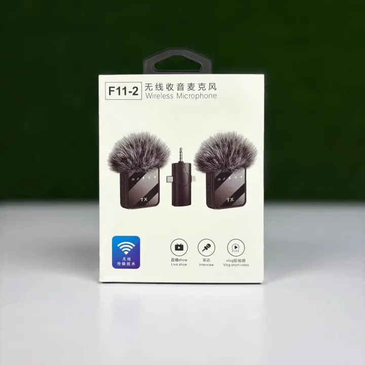 F11-2%20(3%20in%201)Collar%20Wireless%20Dual%20Microphone%20proprofessional%20Lepal%20Lavaliar%20microphon%20iPhone/Android%20&%20Type%20C%20Supported%20100&%20Noise%C2%A0Cancellation%20-%20Image%206