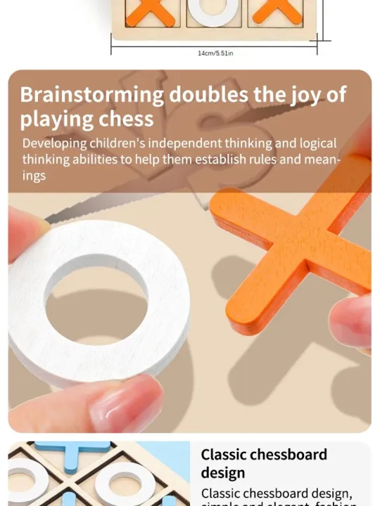 1pc%20Xo%20Tic%20Tac%20Toe%20Children%20Board%20Game%20Parent-child%20Interactive%20Logic%20Thinking%20Fun%20Game%20Children%20Puzzle%20Toys%20Gaming%20Gift%20-%20Image%202