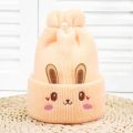 Newborn Girl Boy Hats Baby Soft Warm Crochet Knit Cartoon Beanie Cap Cute Baby Hats for 0-6 Months Baby Winter Hat for Kids. 