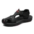 Classic Men's Sandals Summer  Leather Beach Sandals Moccasins Luxury Men's Sandals Outdoor Slippers Sneakers Plus Size. 