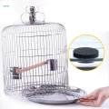 Hanging Cage with Feeder Bird Carrier Stainless Steel House Birdcages House for Budgies 30cmx50cm. 