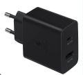 Official Samsung 45W PD Fast Charging Adapter Type-C to Type-C Adapter and Cable 2 pin. 