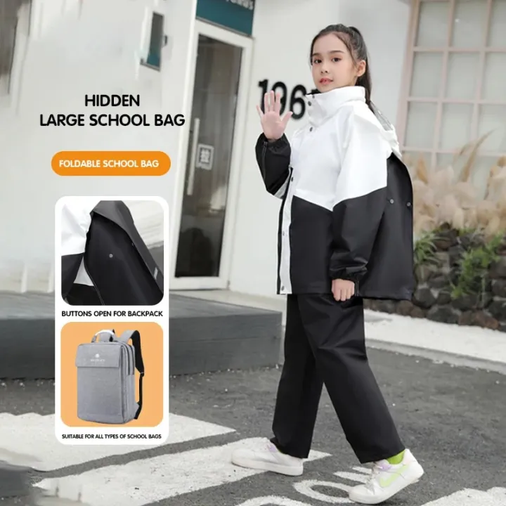 Children's%20Suit%20Raincoat%20Women%20Rain%20Pants%20Impermeable%20Waterproof%20Full%20Body%20Split%20Rain%20Poncho%20Outdoor%20Hiking%20Hooded%20Raining%20Coat%20-%20Image%203