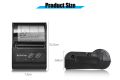 Portable POS Mobile Printer (58mm) | 2-inch Thermal Receipt Printer - USB & Bluetooth Connectivity, ESC/POS Compatible with Android, iOS, and Windows | Perfect for Retail Shops, Small Businesses, and Restaurants | MTP-2. 