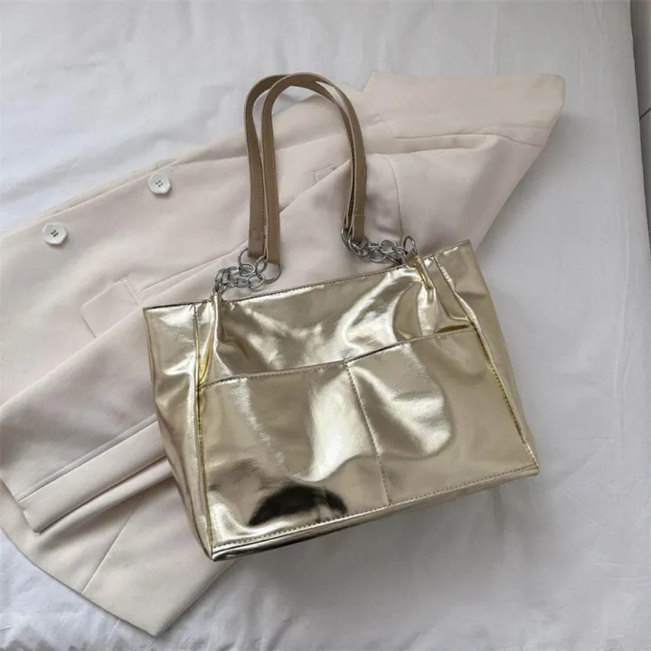 PU%20Leather%20Handbags%20Durable%20Chain%20Detail%20Casual%20Tote%20Bags%20Large-capacity%20Elegant%20Women's%20Bags%20for%20Daily%20Use%20Work%20Tote%20Stylish%20Women%20Trendy%20Accessory%20Travel-Friendly%20-%20Image%209