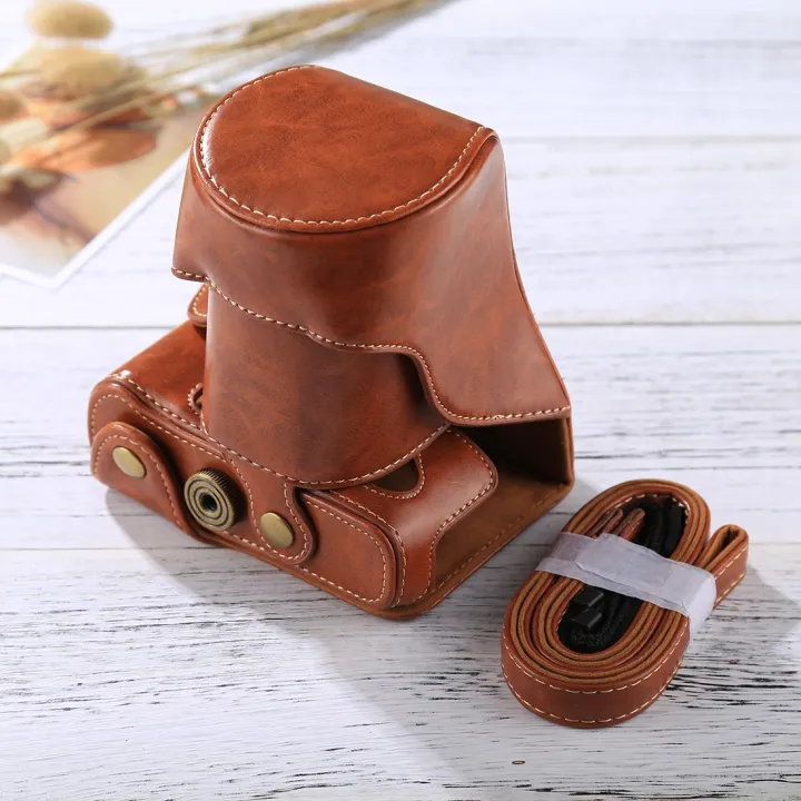(Not%20a%20Camera)%20Full%20Body%20Camera%20PU%20Leather%20Case%20Bag%20with%20Strap%20for%20FUJIFILM%20XT10%20/%20XT20%20-%20Image%204
