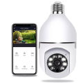 PTZ Bulb System 360 Degree WiFi Panorama IP Camera. 