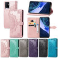 Compatible with Infinix Note11 phone case X690 flap embossed leather case HOT 10Lite mobile phone leather case.