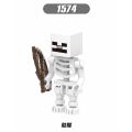 【Best-Selling】 My World Minecraft Minifigures Steve Zombie Iron Golem Enderman Model Building Blocks Diy Toys Gifts Style:XH1569. 