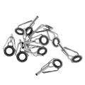 Fishing Rod Tip Repair Kit Rod Top Tips 1pcs Replacement Fishing Rod Tips Stainless Steel Ceramic Ring Guide Tips. 
