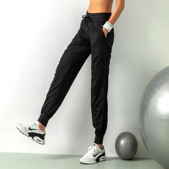Wrinkle%20Slimming%20Fitness%20Pants%20Women's%20Loose%20Leggings%20Running%20Pants%20Casual%20Quick-drying%20Pants%20Harlan%20Pants%20Thin%20Pants%20Women%20-%20Image%203