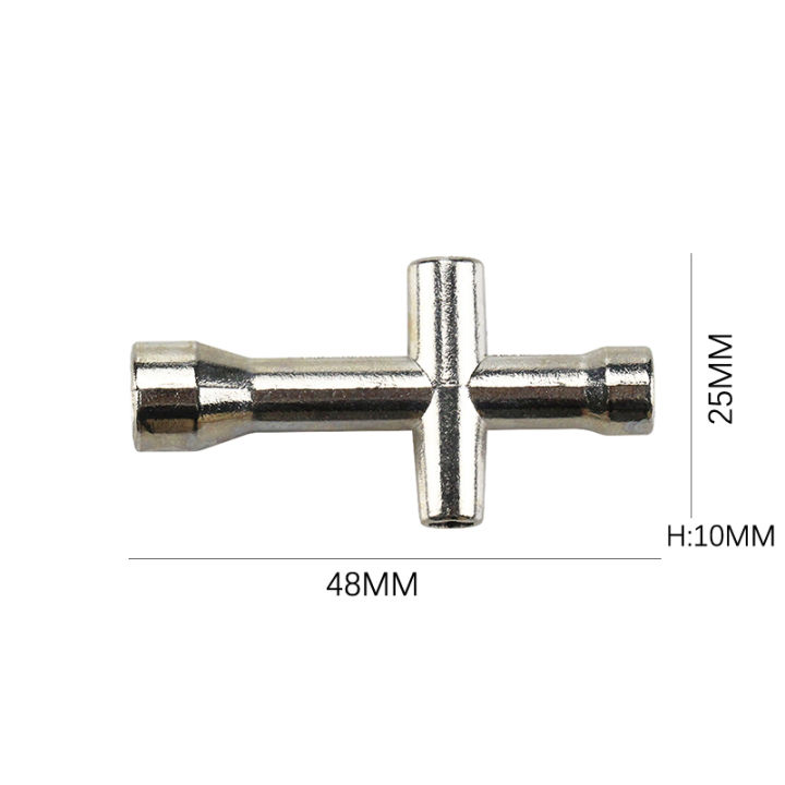 Screw Nut Hexagonal Cross Wrench Mini M2 M2.5 M3 M4 Screw Nut Cross Wrench Sleeve Maintenance Tool Nut Tool Special For Robots Demoo