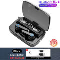 HLstar® TWS M19 Air buds Wireless Bluetooth Earphones Noise Intelligente Touch Control Airpods Noise Reduction Waterproof Bluetooth Headphone With Microphone For Mobile.