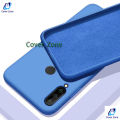 For Huawei Y7p Matte Finish Silicone with Inside Fiber Cloth Phone Back cover. 