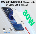 for European Oneplus Charger 80W Supervooc Warp Wall Charger Europe for One Plus 13 12 11 13R 12R 10 Pro 9 8T Nord N30 CE 3 4 Pad Open Oppo Realme Fast EU Travel Plug Germany Italy Spain France. 