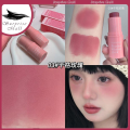 Shaqinuo Vigor Smooth Blush Stick Natural Matte Cream To Extinguinate Without Fly Powder.