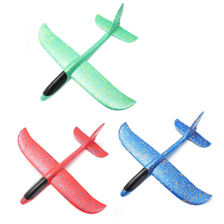 1PCS-35/48cm%20Large%20EVA%20Foam%20Toy%20Hand%20Throw%20Flight%20Glider%20DIY%20Model%20Toy%20Throwing%20Roundabout%20Airplane%20Kid%20Gifts%20-%20Image%202