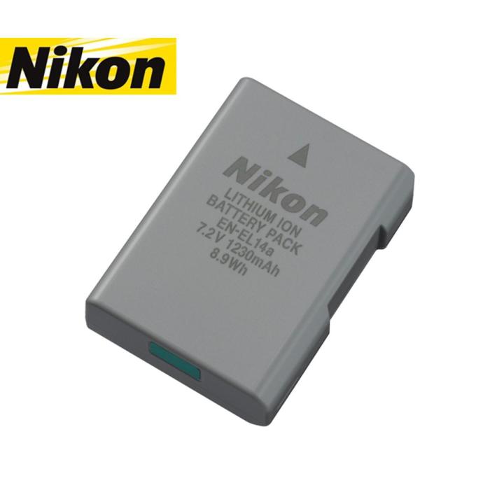 Nikon EN-EL14a D3100/D3200/D3300 D5100/D5200/D5300/D5500/5600 DSLR Camera Battery Nikon EN-EL14a