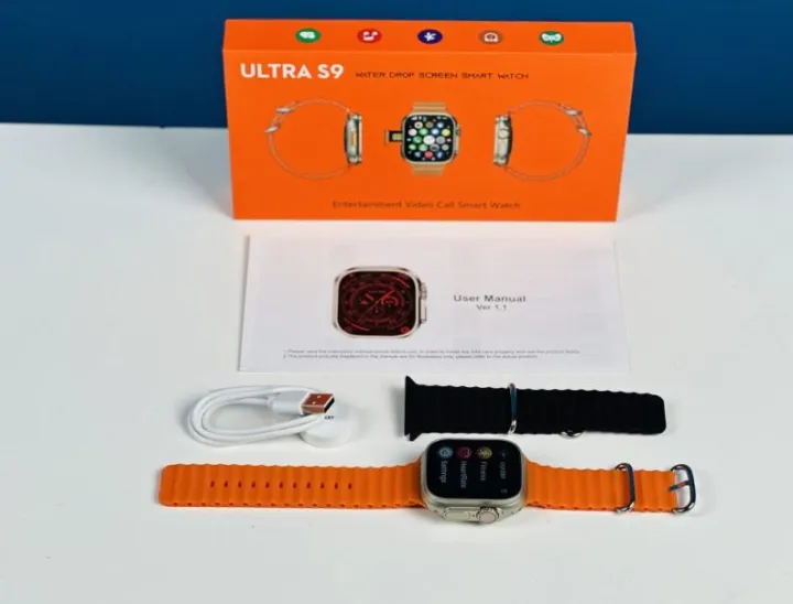 Ultra%20S9%20Android%205g%20Smartwatch%20With%20Dual%20Camera%204GB/64GB%20%E2%80%93%20(Body%20Color-Golden%20with%20double%20Straps)%20-%20Image%202