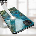 Phone Case for Samsung Galaxy A15 Back Cover Fashion Marble Tempered Glass Soft Silicone Cases Casing Hp for Samsung A15 Cover Cases. 