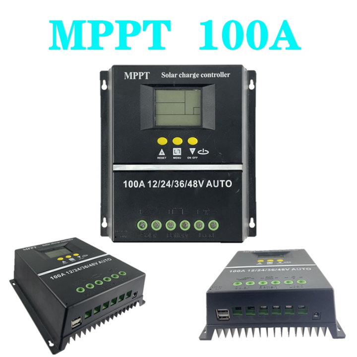 PWM%20100A%2012V%2024V%2036V%2048V%20AUTO%20Solar%20Panel%20Charge%20Controller%20Solar%20PV%20Battery%20Charger%20with%20LCD%20MPPT%20Solar%20Controller%20-%20Image%206