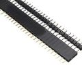 40 Pin 2.54mm Pitch Pin Male + Female Header Connector Strip For Electronics Project (2 pairs). 