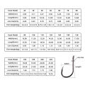 20pcs/50pcs Circle Carp Eyed Fishing Hook 2-22# High Carbon Steel Fishhook With Ring Fishing Tackle Accessories. 