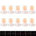 10pcs T3 T4.2 T4.7 Auto Interior Decor Car Indicator Lights Wedge Light Warning Light LED Bulbs Car LED Lights Dashboard Indicator Lights Central Control Lamp Instrument Panel Lights. 