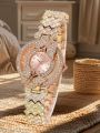 Inspried byeLuxury Watch Women Fashion Wristwatch Ladies gold colour &Watches. 