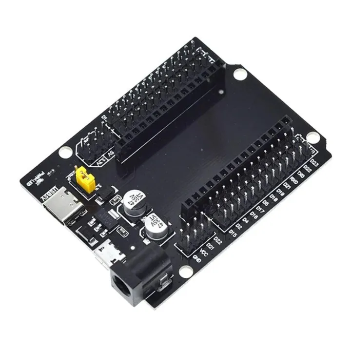 Black - I/O Expansion Shield for ESP32 | Daraz.com.bd